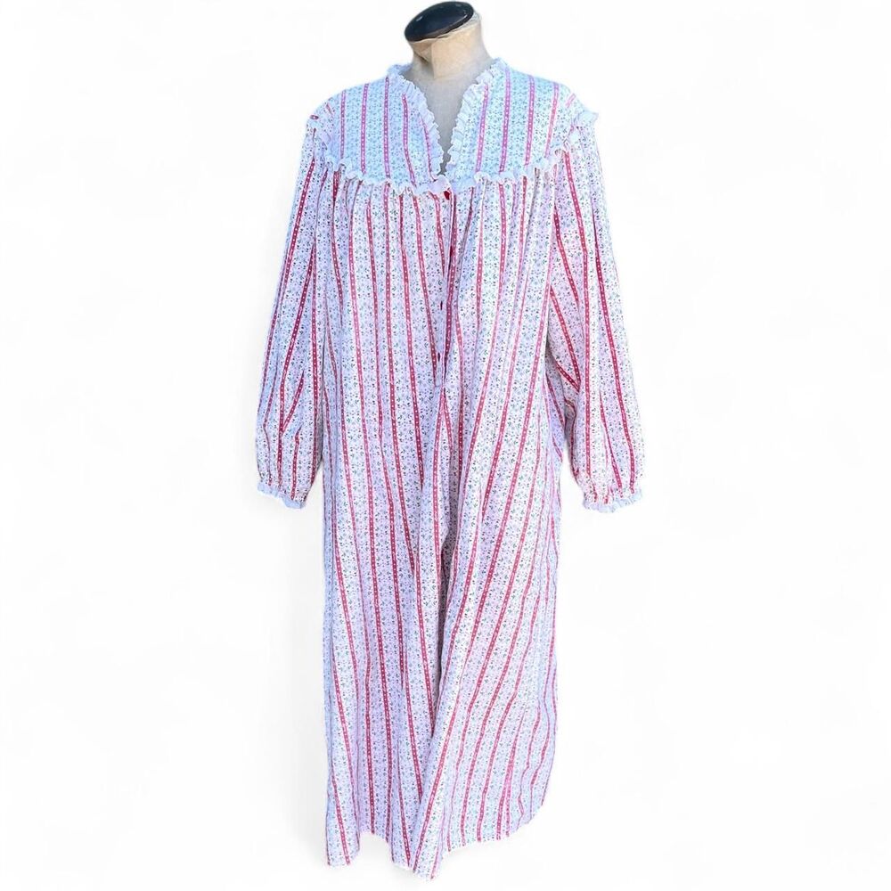 Lanz of Salzburg Nightgown large Cotton flannel pajamas